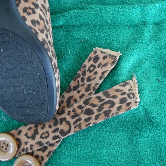 rialto leopard heels size 8m - Picture 9 of 11